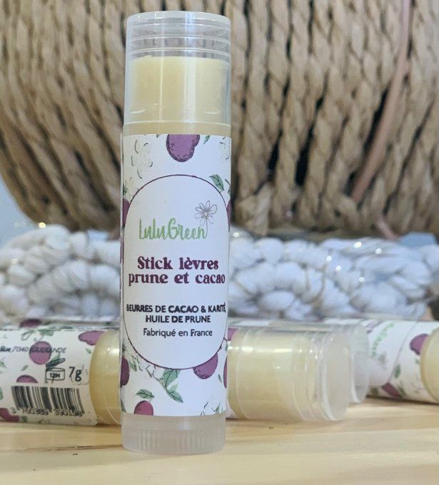 STICK LEVRES Cacao et prune