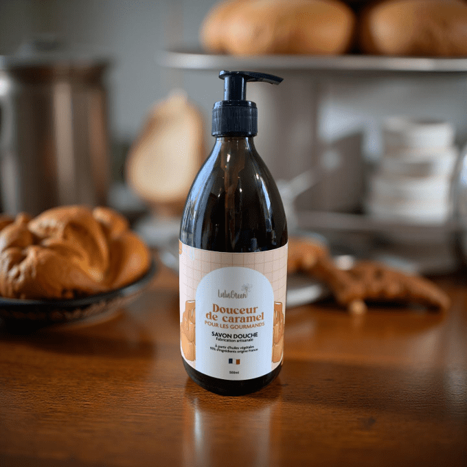 Savon douche Douceur de caramel