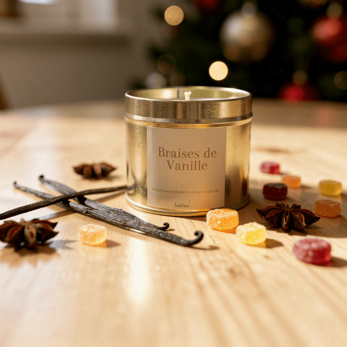 Bougie Braises de Vanille