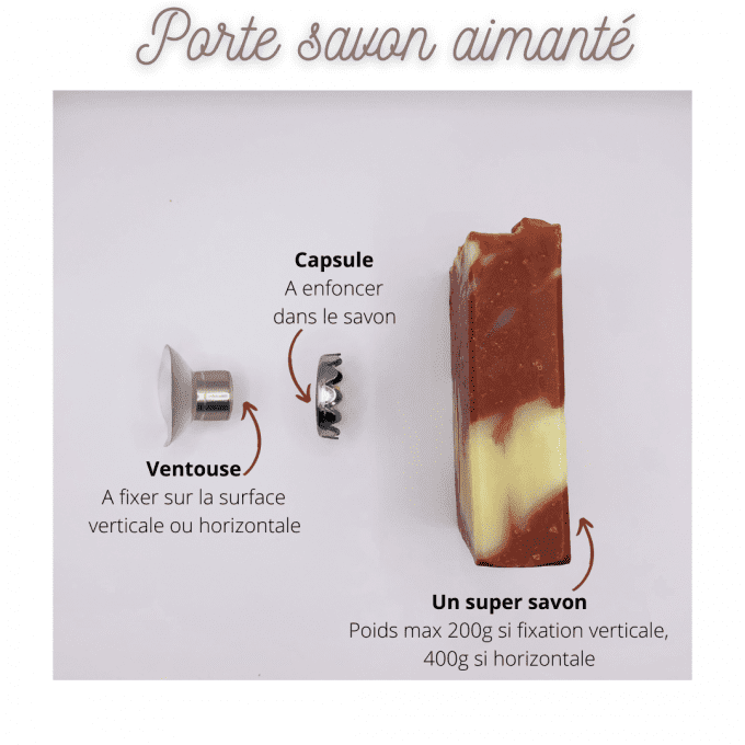 Porte Savon aimanté Chamarrel